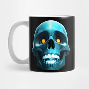 skull lightning Mug